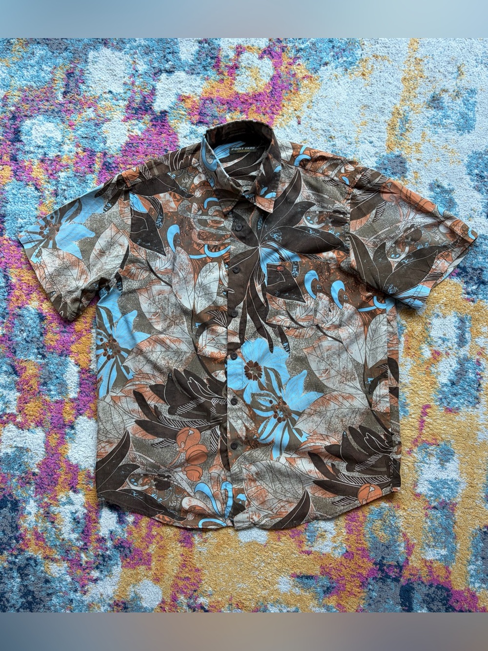 Vintage Floral Button up shirt